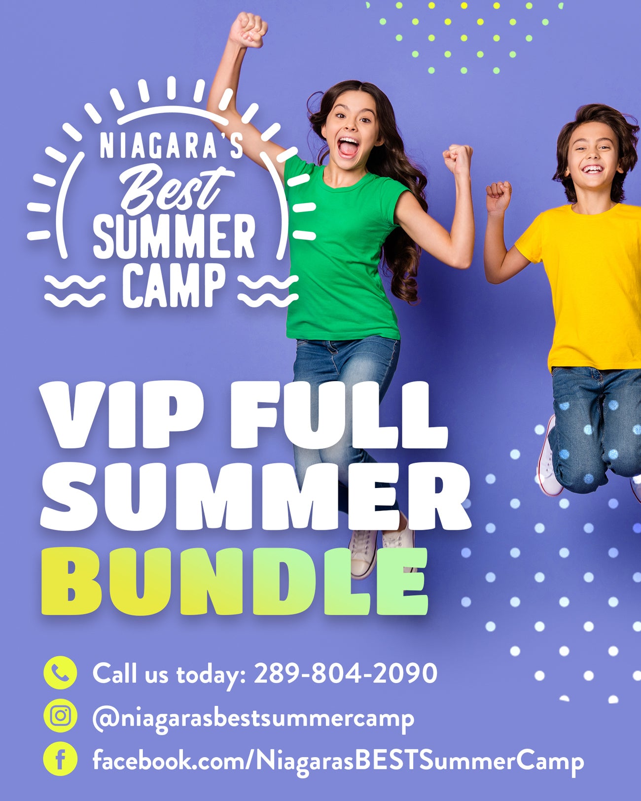 45% Discount! VIP Full 2025 Summer Enrolment Early Bird *9 Weeks*